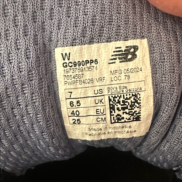 MENS WIDE NEW BALANCE 990 MENS SIZE 7W EXCELLENT CONDITION. THESE COST 💲175. - Picture 13 of 13